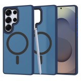 Techsuit - HaloFrost&nbsp;MagSafe Series - Samsung Galaxy S25 Ultra - Deep Blue