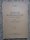 Nicolae Iorga - Rom&acirc;nii &icirc;n străinătate de-a lungul timpurilor