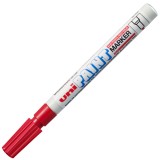 Marker cu vopsea pe baza de ulei,varf fin rotund,0.8-1.2 mm-rosu