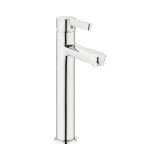 Cumpara ieftin Baterie Lavoar Roca Saona Crom, Monocomanda Inalta, Alama, Ventil Click-Clack, Racord Flexibil 3/8, Montaj Blat