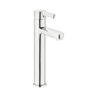 Baterie Lavoar Roca Saona &amp;ndash; Monocomandă &amp;Icirc;naltă, Crom foto