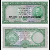 Mozambic 1962 - 100 escudos UNC