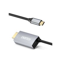 Cablu USB Type C - HDMI Choetech XCH-M180 PD 60W 1.8m negru foto