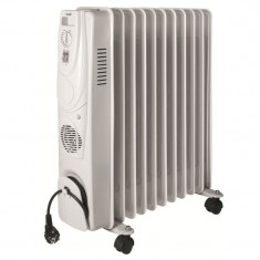 Radiator cu ulei, aeroterma incorporata, functie ventilator, 3 trepte putere foto