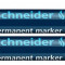 Permanent Marker Schneider Maxx 130, Varf Rotund 1-3mm - Verde