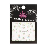 Stickere pentru unghii cu motive de flori, INGINAILS