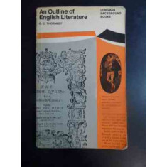 An Outline Of English Literature - G. C. Thornley , 20010970