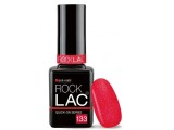 RockLac 133 - roșu-roz cu sclipici, 11ml, ENII NAILS