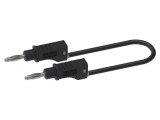 Cablu de măsurare neizolat CAL TEST 1m 18AWG 70V DC 33V AC negru