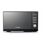 Cuptor cu microunde HMW-MD25DMRBK, 25 L, control digital, 800 W, 5 trepte de putere, Negru, Heinner