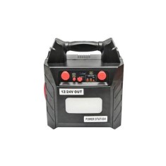 Robot pornire 5 functii 12V 24V portabil 300W 600-3000A, baterie inclusa, lampa LED 3W foto