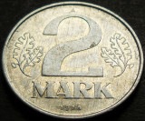 Moneda 2 MARCI RDG - GERMANIA DEMOCRATA, anul 1978 A *cod 568