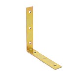 Cumpara ieftin Coltar metalic, 75 x 75 x 15 mm, 50 buc / set