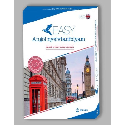 EASY Angol nyelvtanfolyam - Kezdő nyelvtanul&amp;oacute;knak - (nyelvk&amp;ouml;nyv+k&amp;iacute;s&amp;eacute;rőf&amp;uuml;zet+2 audio &amp;eacute;s 1 mp3 CD) - Sandra Stevens foto