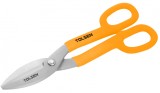 Foarfeca Tabla Tolsen 250mm, Otel Forjat, Maner Cauciucat, Profesionala