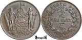 1886 H, 1 Cent - Borneo de Nord Britanic, Asia