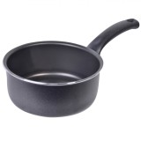 Cratită Teflon Antiaderentă, Diametru 16cm, Potrivită pentru Plită Electrică și Gaz, Negru, Oem