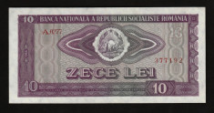 Romania, 10 lei 1966, UNC_serie A.0277--377192 foto