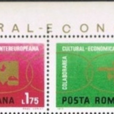 1972 COLABORAREA CULTURAL ECONOMICA INTEREUROPEANA Serie 2 timbre - LP.790 MNH