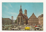 SG10- Carte Postala-Germania, Stuttgart, Sriftkirche, Circulata, Fotografie