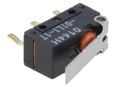 Microintrerupator SNAP ACTION SPDT 0,1A 125VAC/30VDC foto