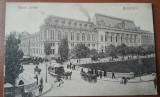 Carte postala, Bucuresti, Palatul de Justitie, perioada interbelica