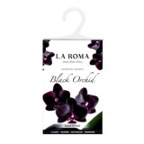 Cumpara ieftin Saculet parfumat Black Orchid (Orhidee Neagra), 1 bucata, aroma florala intensa si seducatoare, ideal pentru dulap, sertar, bagaj sau masina