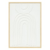 Tablou cu rama Bobby Pako World Alb 50x2.6x70 cm