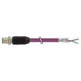 Cablu pentru senzori M12 tată, 5m, IP67, 2 pini - MURRELEKTRONIK
