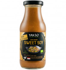 Sos bio dulce din soia pentru wok, 240ml Yakso foto
