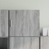 VidaXL Dulap de perete, gri sonoma, 45x42,5x40 cm, lemn prelucrat