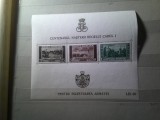 3 Blocuri dantelate Romania 1939 Inzestrarea Armatei , defecte in descriere