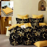LENJERIE FINET 6 PIESE CU HUSĂ &ndash; 160&times;200 ȘI 180&times;200 (HF6P134) - 160x200