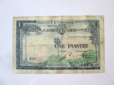 Indochina 1 Piastre 1954,bancnota din imagini