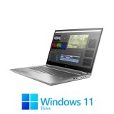 Laptop Touchscreen HP ZBook Fury 17 G8, i7-11850H, SSD, 4K, RTX A3000, Win 11 Home