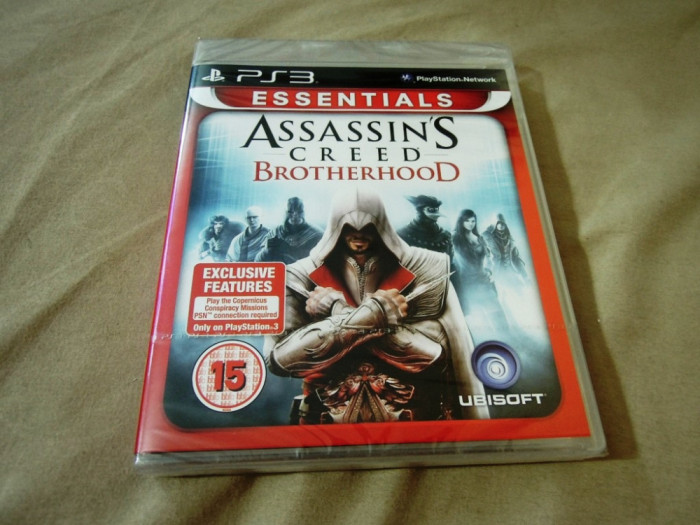 Assassin&#039;s Creed Brotherhood Essentials, PS3, original și sigilat