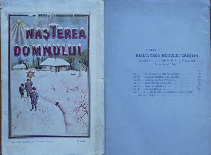A. V. P. , Nasterea Domnului, Bucuresti, 1912
