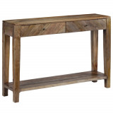 Cumpara ieftin Masa consola din lemn masiv de mango, 118 x 30 x 80 cm