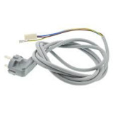 Cablu Alimentare 220V Masina Spalat Electrolux 3793813001, 2m, Gri, Schuko, Compatibil EW7F348W
