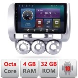 Navigatie Honda Fit Jazz 2004-2008 Android radio gps internet Octa core 4+32 Kit-jazz+EDT-E409 CarStore Technology