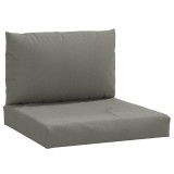 Cumpara ieftin Perne de paleti, 2 buc., melanj gri inchis, material textil
