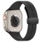 Curea pentru Apple Watch 1/2/3/4/5/6/7/8/9/SE/SE 2/Ultra/Ultra 2 (42/44/45/49mm) - Techsuit Watchband (W011) - Black