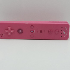 Nintendo Wii Remote - motion plus - Roz - Original Nintendo - curatat si reconditionat