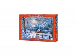 Puzzle 1500 piese &bdquo;Snowy Morning&rdquo;