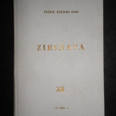 Ziridava. Muzeul judetean Arad volumul 13 (1981, editie cartonata)