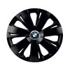 Set 4 capace roti Negre Cu Inel Cromat Energy R16 pentru gama auto BMW, Autohelix MSA