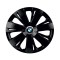 Set 4 capace roti Negre Cu Inel Cromat Energy R16 pentru gama auto BMW