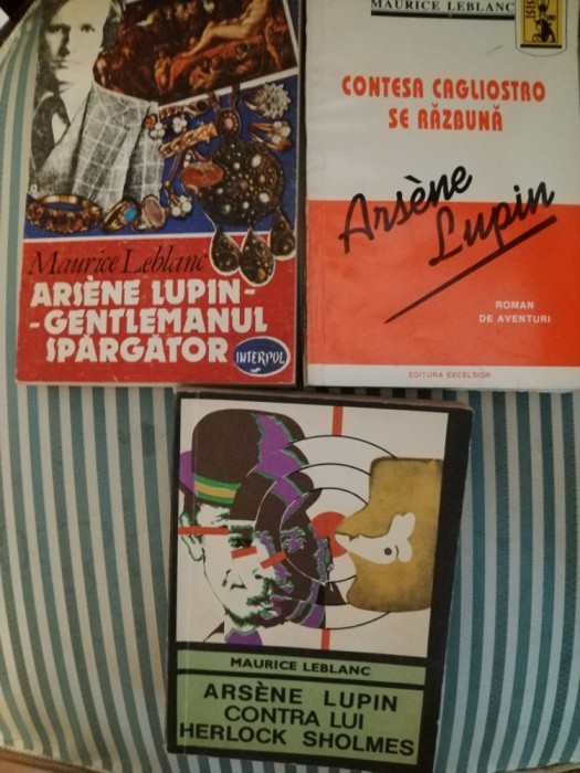Maurice Leblanc Arsene Lupin-gentlemanul spargator, Contesa Cagliostro se razbuna, Arsene Lupin contra lui Herlock Sholmes