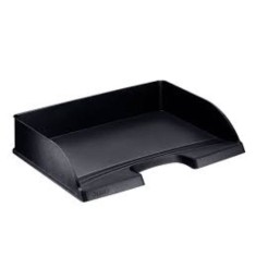 Tavita Documente Leitz Landscape Plus, A4, Plastic, Negru, Suport Documente Leitz Landscape Plus, Tavita pentru Documente, Suport pentru Documente, Su foto