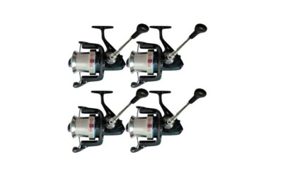 Set 4 Mulinete, Diamant Alb, XW8000, tambur long cast si 10 rulmenti foto